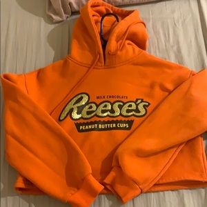 Hershey Reese hoodie cropped